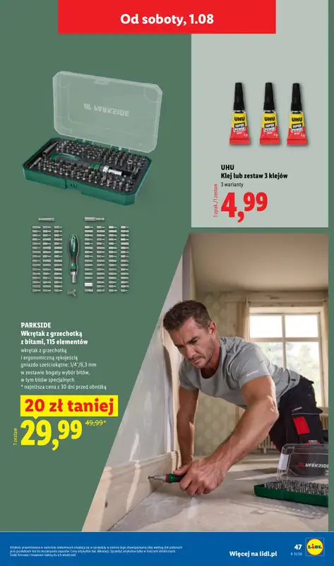 Lidl - gazetka promocyjna Katalog od poniedziałku 27.07 do soboty 01.08 - strona 53