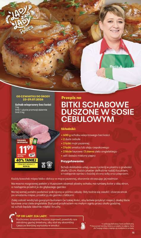 Delikatesy Centrum - gazetka promocyjna Gazetka  do środy 29.07 - strona 11