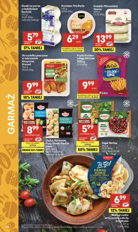 Delikatesy Centrum - gazetka promocyjna Gazetka  do środy 29.07 - strona 22