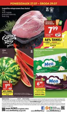 Delikatesy Centrum - gazetka promocyjna Gazetka  do środy 29.07 - strona 40