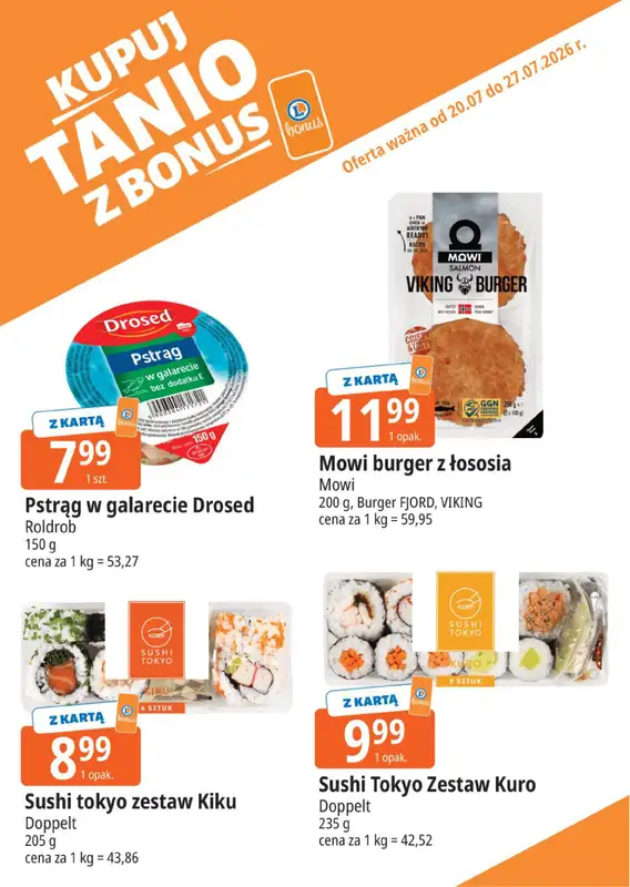 Leclerc - gazetka promocyjna Kupuj tanio z bonus od poniedziałku 20.07 do poniedziałku 27.07 - strona 5