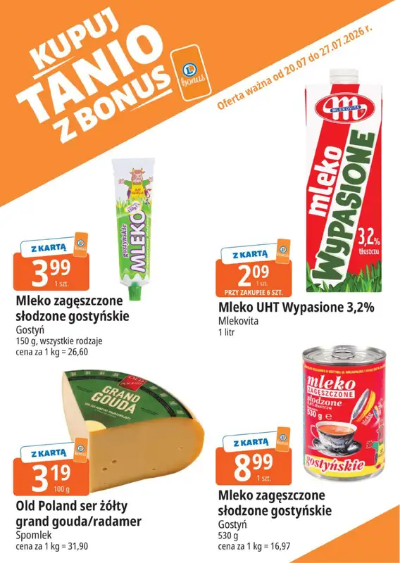Leclerc - gazetka promocyjna Kupuj tanio z bonus od poniedziałku 20.07 do poniedziałku 27.07 - strona 15