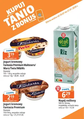 Leclerc - gazetka promocyjna Kupuj tanio z bonus od poniedziałku 20.07 do poniedziałku 27.07 - strona 10