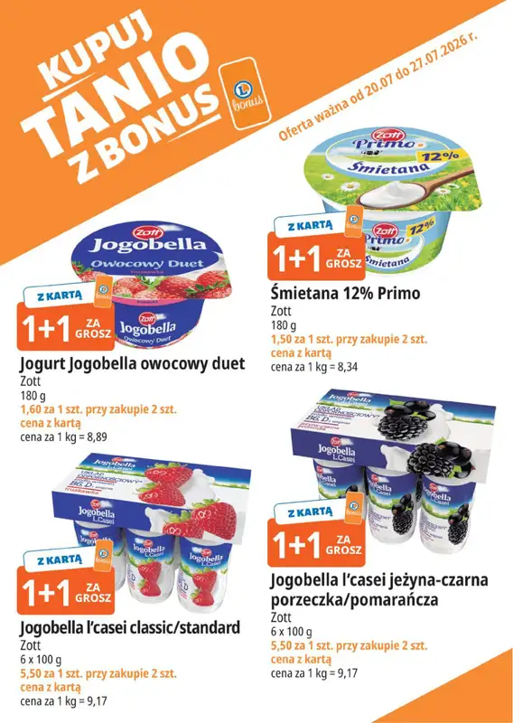 Leclerc - gazetka promocyjna Kupuj tanio z bonus od poniedziałku 20.07 do poniedziałku 27.07 - strona 13