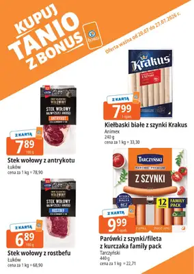 Leclerc - gazetka promocyjna Kupuj tanio z bonus od poniedziałku 20.07 do poniedziałku 27.07 - strona 16