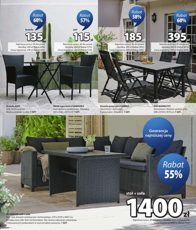 Jysk - gazetka promocyjna Wyprzedaż. Rabat do 70% od środy 22.07 do niedzieli 09.08 - strona 3