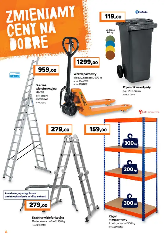 Bricoman - gazetka promocyjna Gazetka od poniedziałku 20.07 do niedzieli 16.08 - strona 8