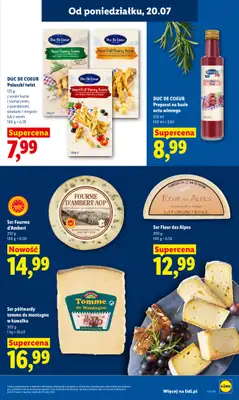 Lidl - gazetka promocyjna Oferta od poniedziałku od poniedziałku 20.07 do środy 22.07 - strona 53