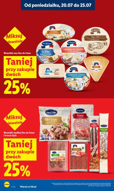 Lidl - gazetka promocyjna Oferta od poniedziałku od poniedziałku 20.07 do środy 22.07 - strona 8