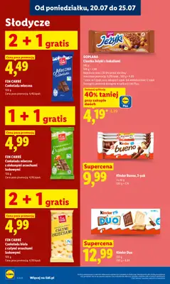 Lidl - gazetka promocyjna Oferta od poniedziałku od poniedziałku 20.07 do środy 22.07 - strona 84