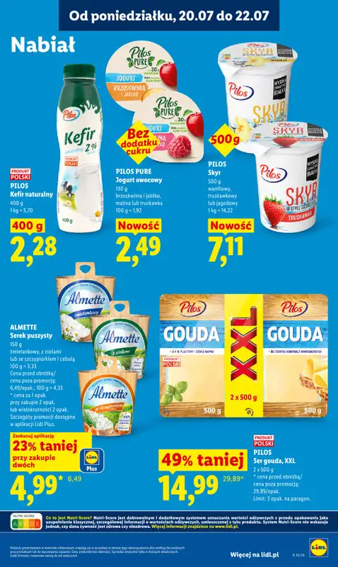 Lidl - gazetka promocyjna Oferta od poniedziałku od poniedziałku 20.07 do środy 22.07 - strona 61