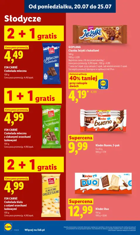 Lidl - gazetka promocyjna Oferta od poniedziałku od poniedziałku 20.07 do środy 22.07 - strona 84