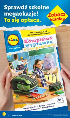 Lidl - gazetka promocyjna Oferta od poniedziałku od poniedziałku 20.07 do środy 22.07 - strona 44