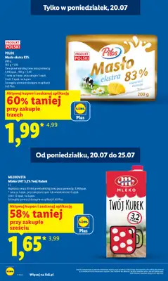 Lidl - gazetka promocyjna Oferta od poniedziałku od poniedziałku 20.07 do środy 22.07 - strona 6