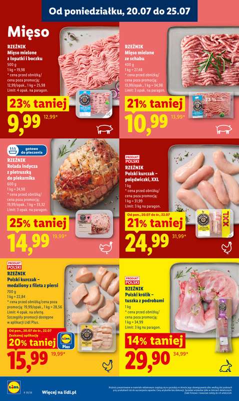 Lidl - gazetka promocyjna Oferta od poniedziałku od poniedziałku 20.07 do środy 22.07 - strona 68