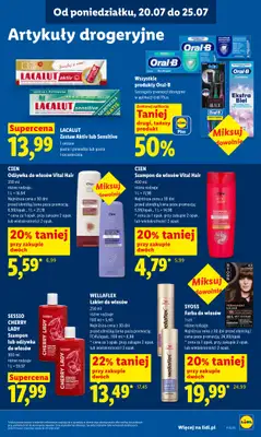 Lidl - gazetka promocyjna Oferta od poniedziałku od poniedziałku 20.07 do środy 22.07 - strona 95