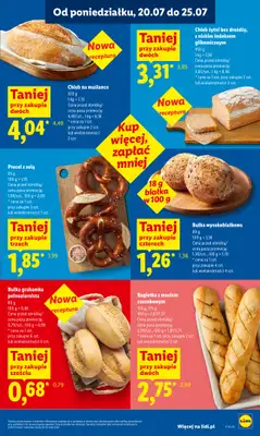 Lidl - gazetka promocyjna Oferta od poniedziałku od poniedziałku 20.07 do środy 22.07 - strona 63