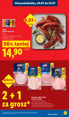 Lidl - gazetka promocyjna Oferta od poniedziałku od poniedziałku 20.07 do środy 22.07 - strona 7