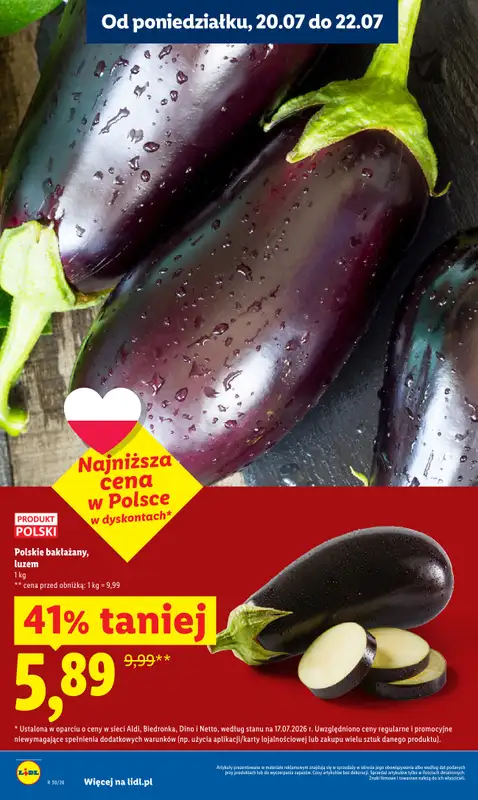 Lidl - gazetka promocyjna Oferta od poniedziałku od poniedziałku 20.07 do środy 22.07 - strona 12