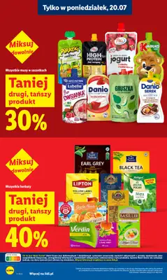 Lidl - gazetka promocyjna Oferta od poniedziałku od poniedziałku 20.07 do środy 22.07 - strona 20
