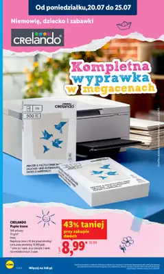 Lidl - gazetka promocyjna Oferta od poniedziałku od poniedziałku 20.07 do środy 22.07 - strona 40