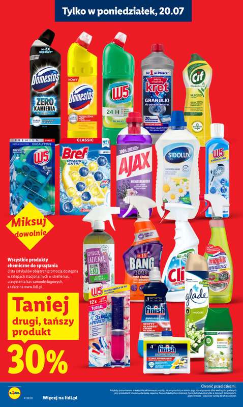 Lidl - gazetka promocyjna Oferta od poniedziałku od poniedziałku 20.07 do środy 22.07 - strona 22