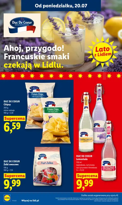 Lidl - gazetka promocyjna Oferta od poniedziałku od poniedziałku 20.07 do środy 22.07 - strona 58