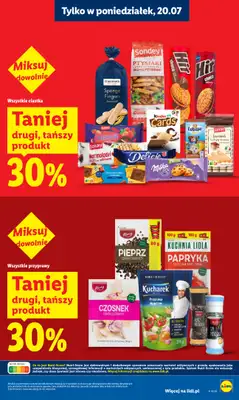 Lidl - gazetka promocyjna Oferta od poniedziałku od poniedziałku 20.07 do środy 22.07 - strona 21