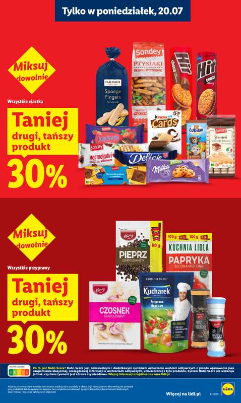 Lidl - gazetka promocyjna Oferta od poniedziałku od poniedziałku 20.07 do środy 22.07 - strona 21