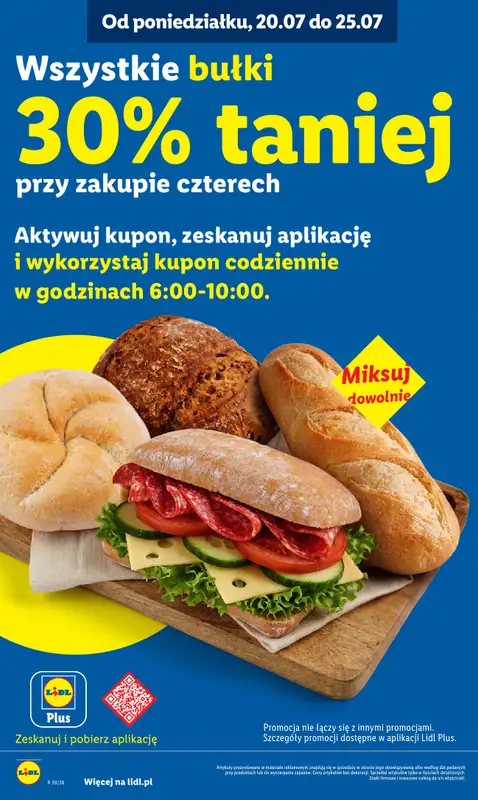 Lidl - gazetka promocyjna Oferta od poniedziałku od poniedziałku 20.07 do środy 22.07 - strona 14