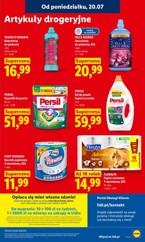 Lidl - gazetka promocyjna Oferta od poniedziałku od poniedziałku 20.07 do środy 22.07 - strona 97