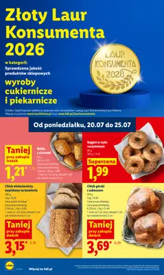 Lidl - gazetka promocyjna Oferta od poniedziałku od poniedziałku 20.07 do środy 22.07 - strona 62