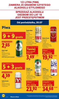 Lidl - gazetka promocyjna Oferta od poniedziałku od poniedziałku 20.07 do środy 22.07 - strona 78