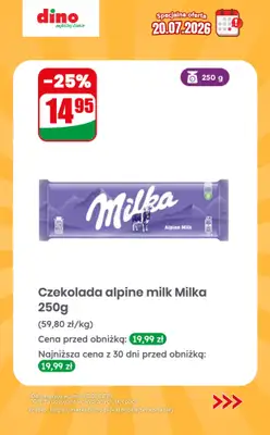 Dino - gazetka promocyjna Specjalna oferta na 20.07.2026 - promocje spoza gazetki od poniedziałku 20.07 do poniedziałku 20.07 - strona 4
