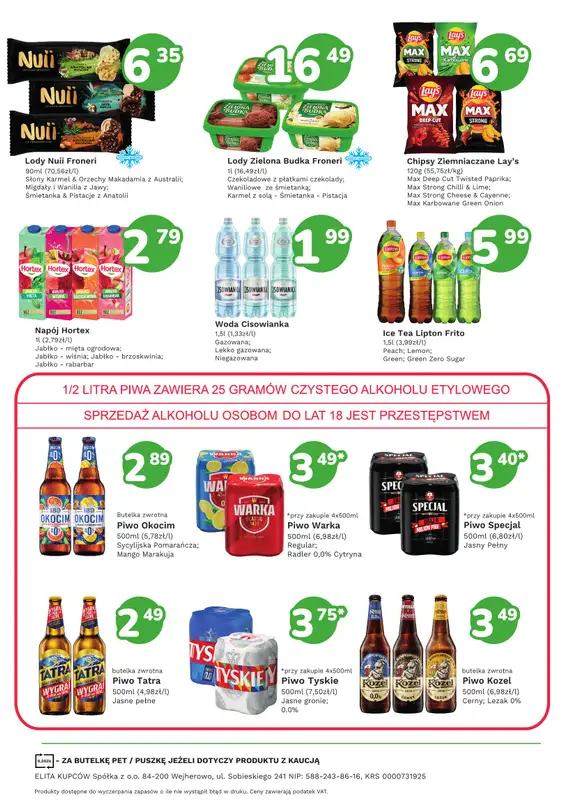 Limonka - gazetka promocyjna Gazetka od czwartku 30.07 do niedzieli 09.08 - strona 4