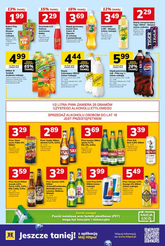 Hitpol - gazetka promocyjna Gazetka  do niedzieli 02.08 - strona 10
