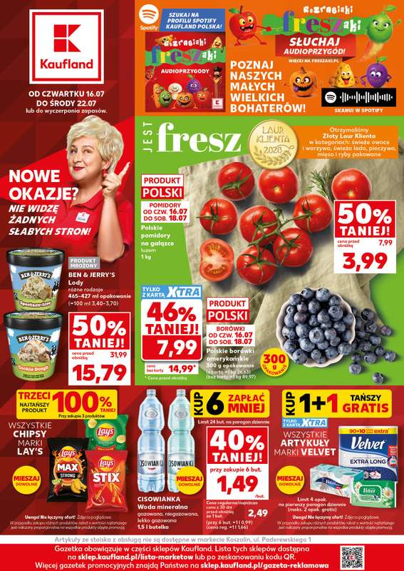 Kaufland - gazetka promocyjna Gazetka Tygodnia od czwartku 16.07 do środy 22.07