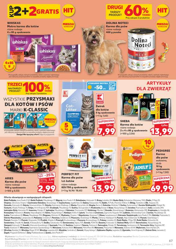 Kaufland - gazetka promocyjna Gazetka Tygodnia od czwartku 16.07 do środy 22.07 - strona 67