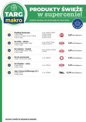 Makro - gazetka promocyjna Targ MAKRO - oferta świeża w super cenach! od poniedziałku 20.07 do soboty 25.07 - strona 8
