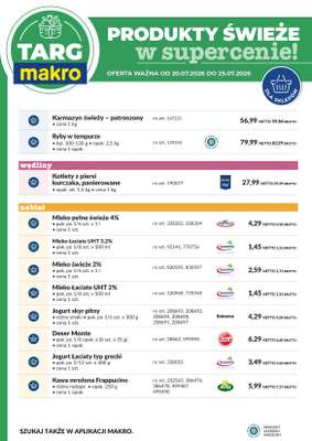 Makro - gazetka promocyjna Targ MAKRO - oferta świeża w super cenach! od poniedziałku 20.07 do soboty 25.07 - strona 7