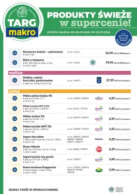 Makro - gazetka promocyjna Targ MAKRO - oferta świeża w super cenach! od poniedziałku 20.07 do soboty 25.07 - strona 7