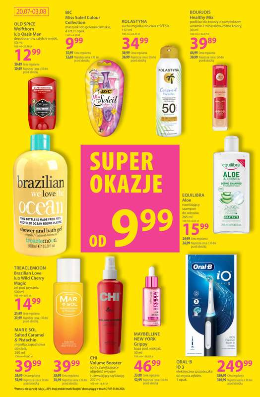 Hebe - gazetka promocyjna Gazetka od poniedziałku 20.07 do poniedziałku 03.08 - strona 15