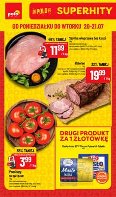 POLOmarket - gazetka promocyjna Super hity od poniedziałku 20.07 do wtorku 21.07