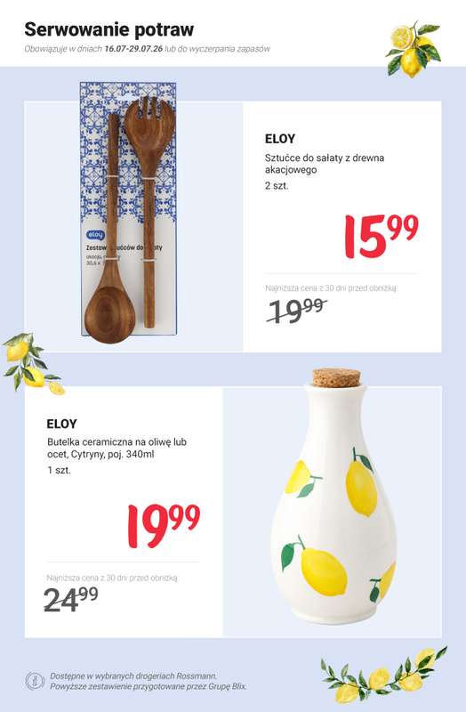 Rossmann - gazetka promocyjna Kuchenne akcesoria i naczynia już od 6,99 zł od poniedziałku 20.07 do środy 29.07 - strona 10