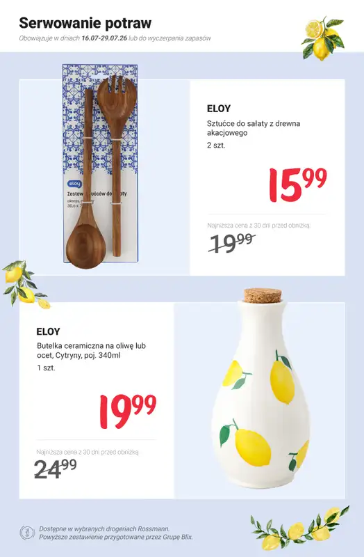 Rossmann - gazetka promocyjna Kuchenne akcesoria i naczynia już od 6,99 zł od poniedziałku 20.07 do środy 29.07 - strona 10