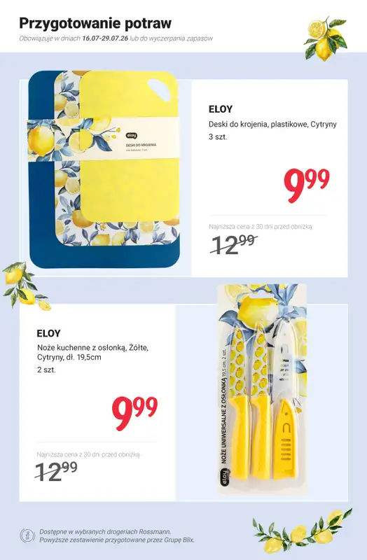 Rossmann - gazetka promocyjna Kuchenne akcesoria i naczynia już od 6,99 zł od poniedziałku 20.07 do środy 29.07 - strona 9