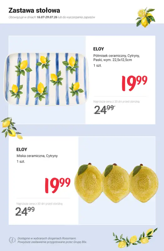 Rossmann - gazetka promocyjna Kuchenne akcesoria i naczynia już od 6,99 zł od poniedziałku 20.07 do środy 29.07 - strona 3
