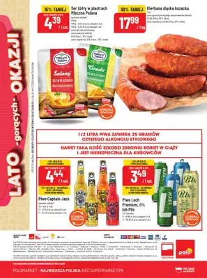 POLOmarket - gazetka promocyjna Lato gorących okazji od środy 22.07 do wtorku 28.07 - strona 10