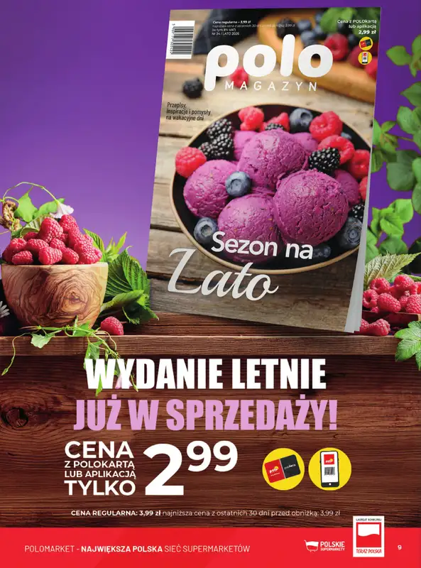 POLOmarket - gazetka promocyjna Lato gorących okazji od środy 22.07 do wtorku 28.07 - strona 9