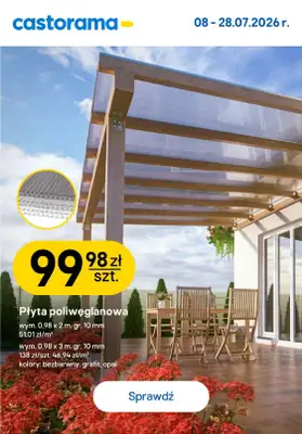 Castorama - gazetka promocyjna Najlepsze oferty od poniedziałku 20.07 do wtorku 28.07 - strona 8